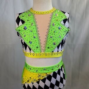 Jazz solo costume, child size 10, brand new